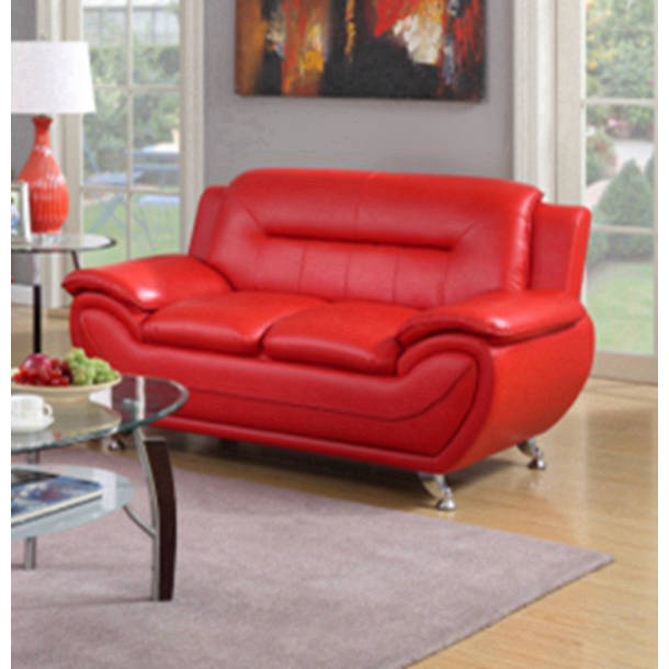 Wade Logan® Wilmore Vegan Leather Swivel Barrel Chair & Reviews Wayfair